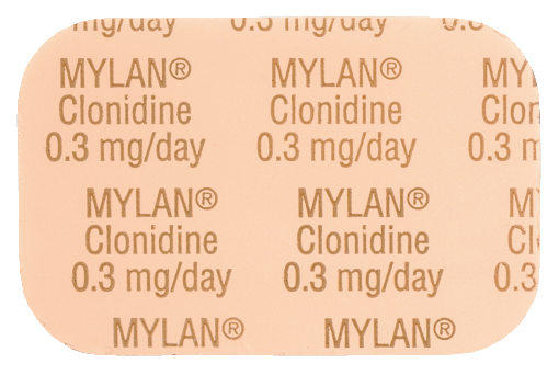 CLONIDINE TRANSDERMAL SYSTEM, USP 0.3 mg/day