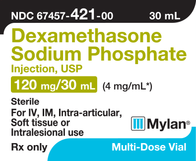 DEXAMETHASONE SODIUM PHOSPHATE Injection, USP 120 mg/30 mL (4 mg/mL)