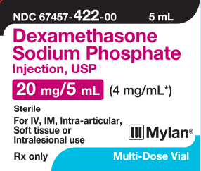 DEXAMETHASONE SODIUM PHOSPHATE Injection, USP 20 mg/5 mL (4 mg/mL)