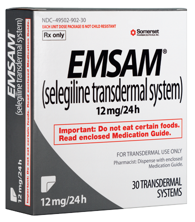 EMSAM&reg* (selegiline transdermal system) 12 mg