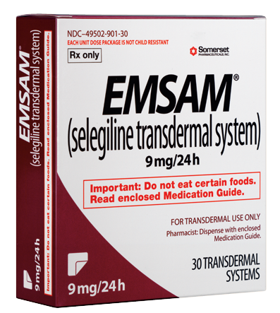 EMSAM&reg* (selegiline transdermal system) 9 mg