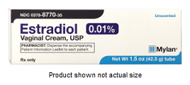 ESTRADIOL VAGINAL CREAM, USP, 0.01% 0.01%