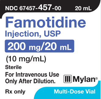 FAMOTIDINE Injection, USP 200 mg/20 mL (10 mg/mL)
