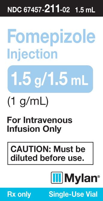 FOMEPIZOLE Injection 1.5 g/1.5 mL (1 g/mL)