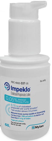 IMPEKLO® (Clobetasol Propionate Lotion) 0.05%