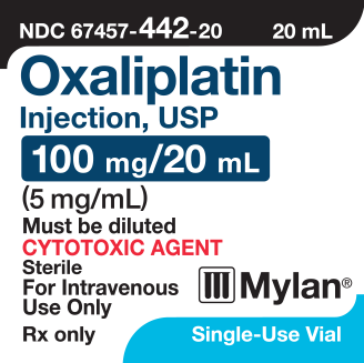 OXALIPLATIN Injection, USP 100 mg/20 mL (5 mg/mL)