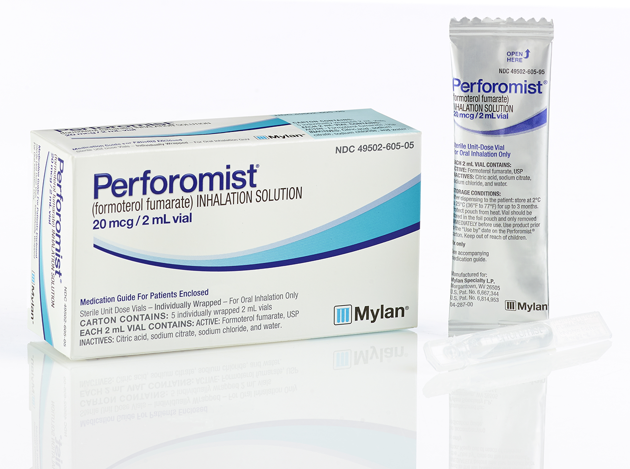PERFOROMIST®* (formoterol fumarate) Inhalation Solution 20 mcg/2 mL