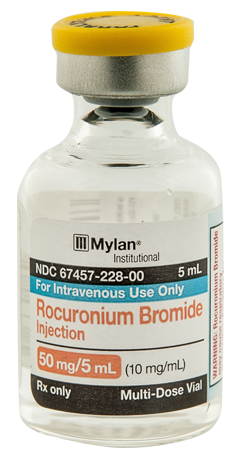 ROCURONIUM BROMIDE Injection 50 mg/5 mL (10 mg/mL)