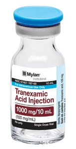 TRANEXAMIC ACID Injection 1000 mg/10 mL (100 mg/mL)