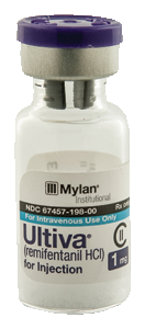 ULTIVA®* (remifentanil hydrochloride) for Injection 1 mg