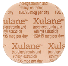 XULANE® (norelgestromin and ethinyl estradiol transdermal system) 150/35 mcg per day
