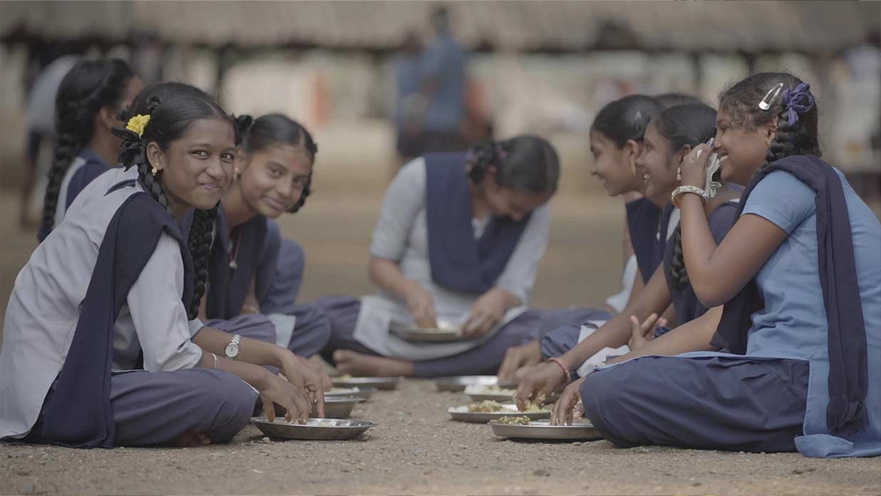 Image of containers and shipping facility. 