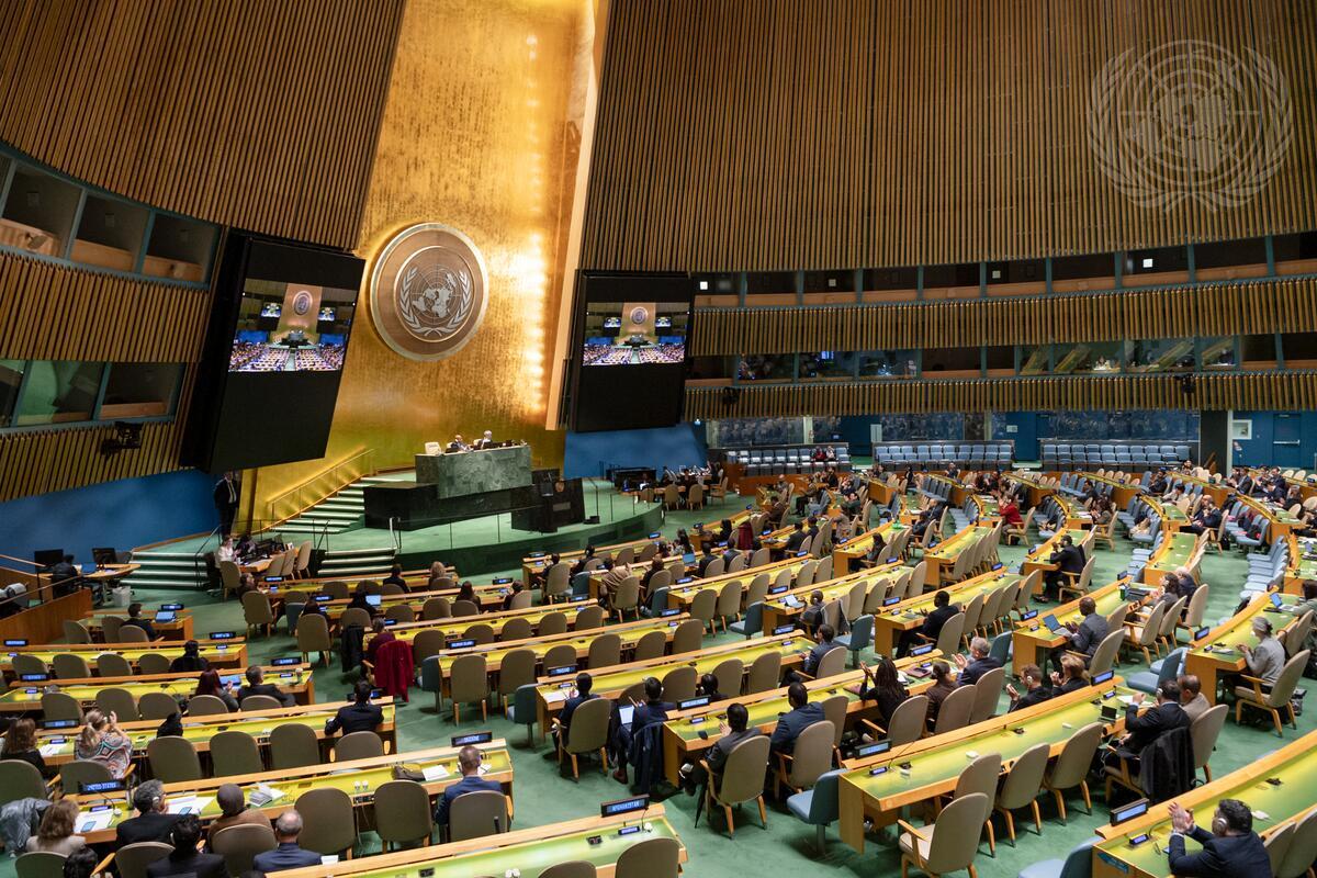 UNGA conference.